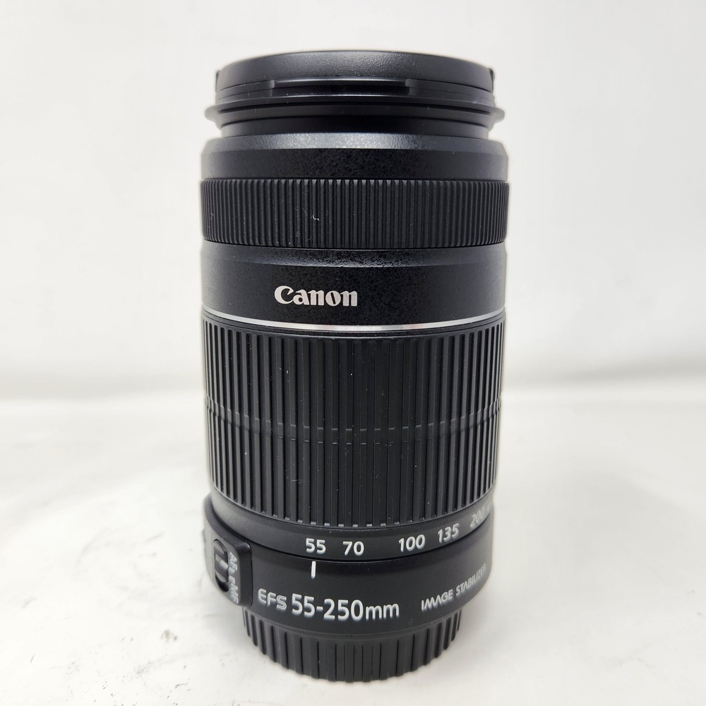 Canon EF-S 55-250mm f/4-5.6 IS II Telephoto Zoom Lens for Canon DSLR Black